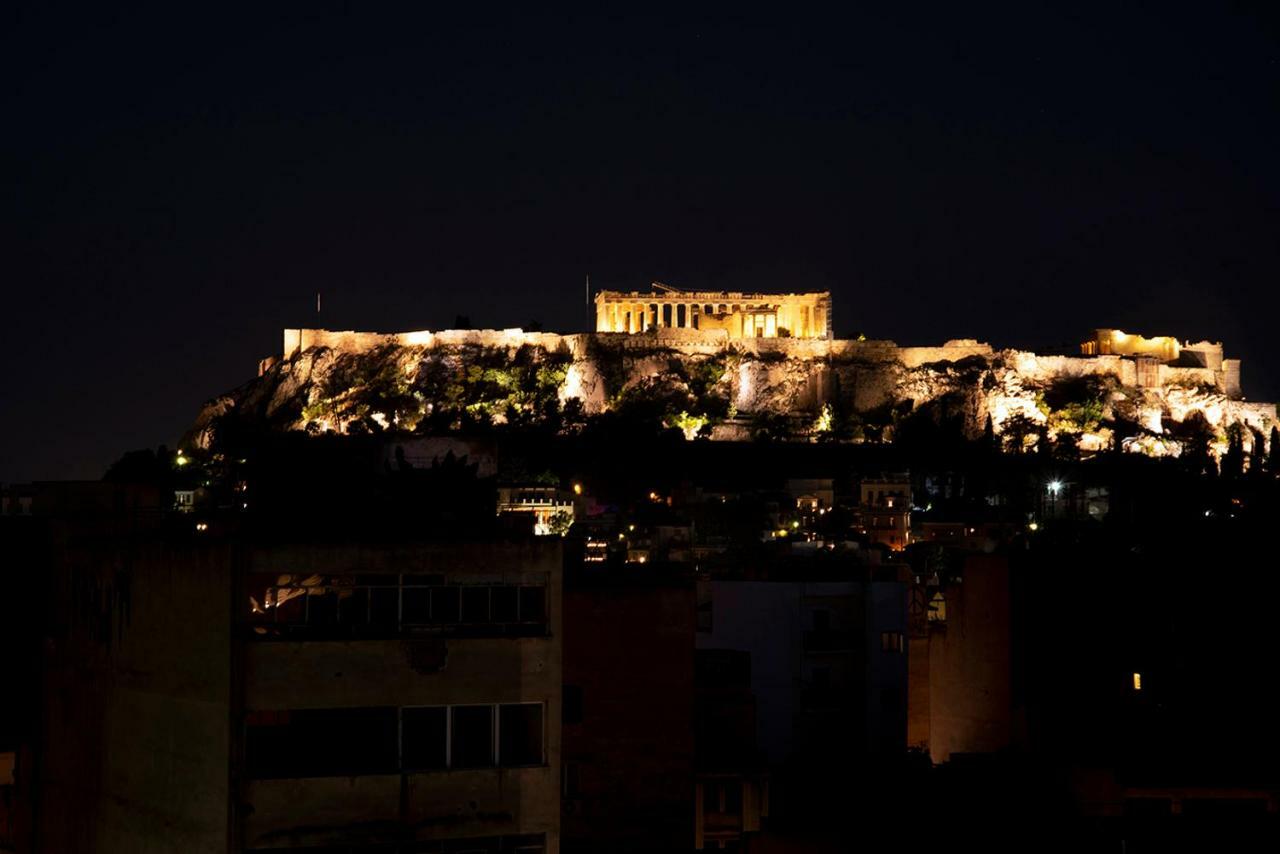 Mosaics Astonishing Acropolis View Aprtm Atenas Exterior foto