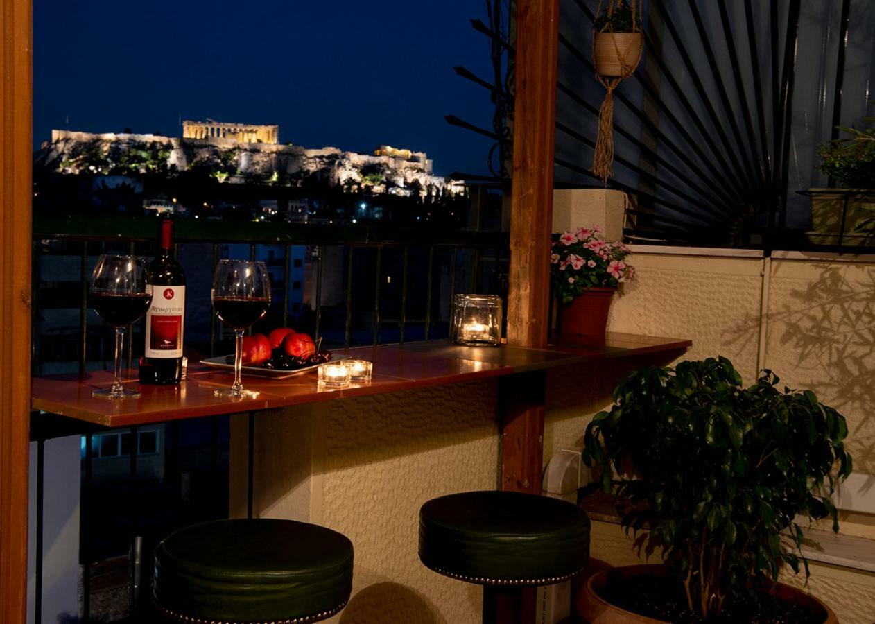 Mosaics Astonishing Acropolis View Aprtm Atenas Exterior foto