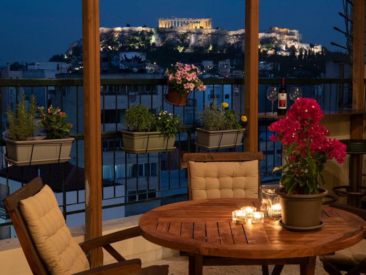 Mosaics Astonishing Acropolis View Aprtm Atenas Exterior foto